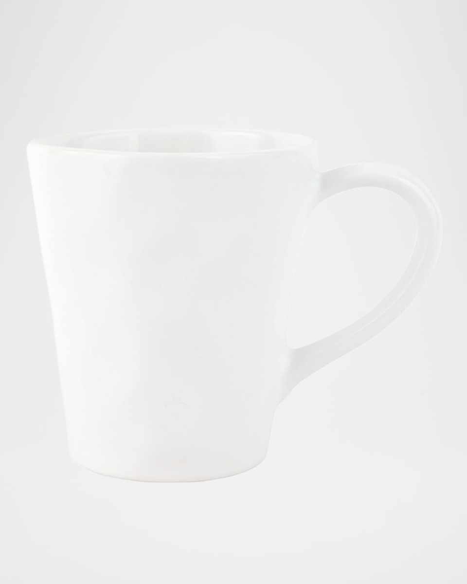 Aria White Stoneware Mug